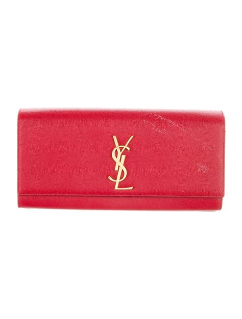 yves saint laurent patent leather clutch|Saint Laurent clutch sale.